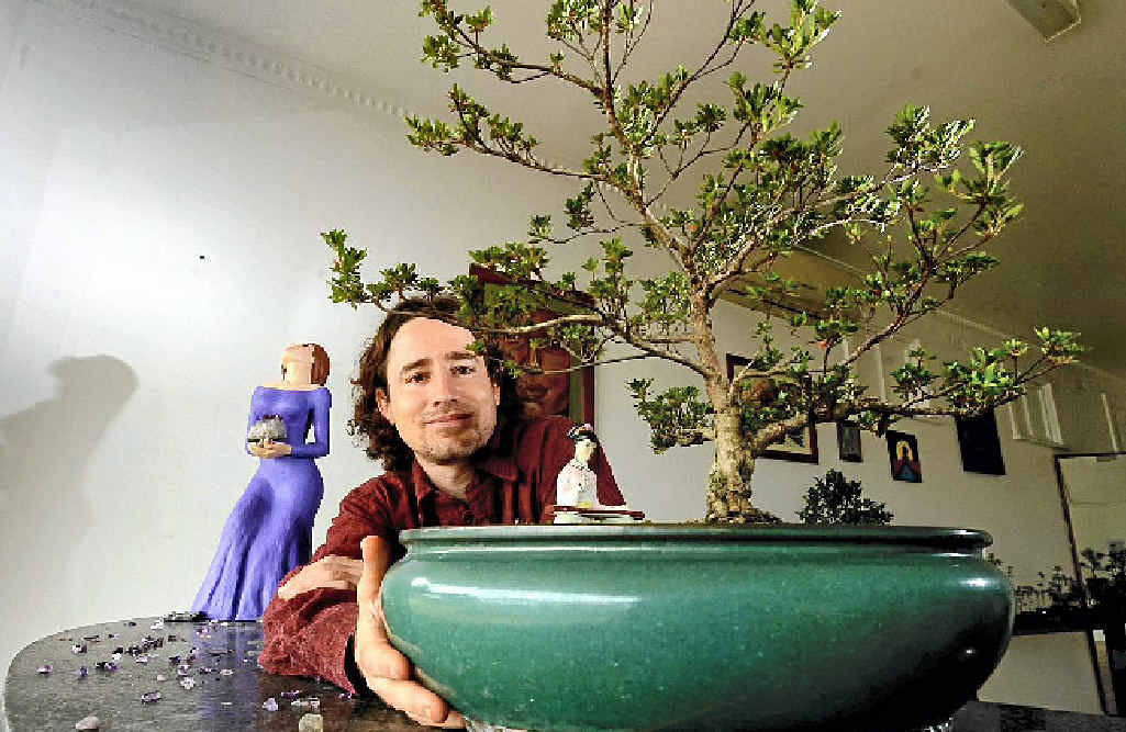 BUSINESS GROWS: Bonsai Bliss owner Roberto Rangel has turned a love of bonsai into a business. BUSINESS GROWS: Bonsai Bliss owner Roberto Rangel has turned a love of bonsai into a business.