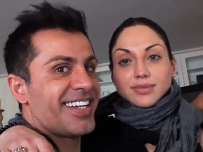 Convicted killer Simon Gittany pictured with Lisa Harnum. Convicted killer Simon Gittany pictured with Lisa Harnum.