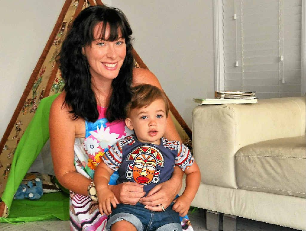 Mel Jaenke was relieved when she found a way to settle her son Cooper, 15 months, before bedtime. Mel Jaenke was relieved when she found a way to settle her son Cooper, 15 months, before bedtime.
