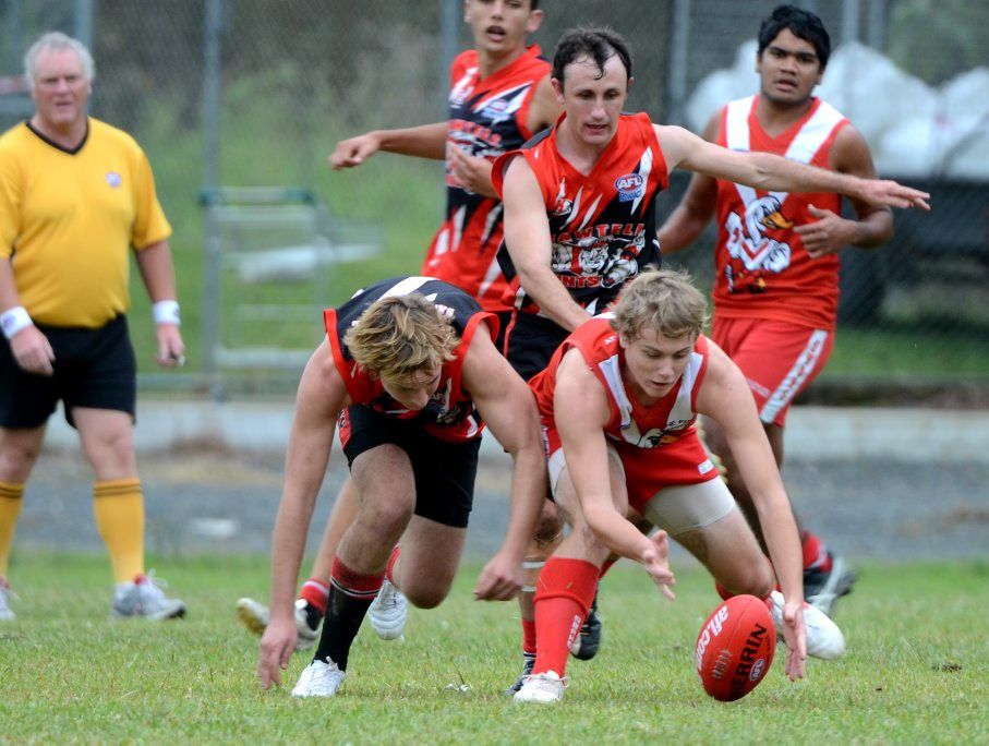 CLOSE TO THE ACTION: The AFL North Coast Umpires Association is on the lookout for some new members in 2014.