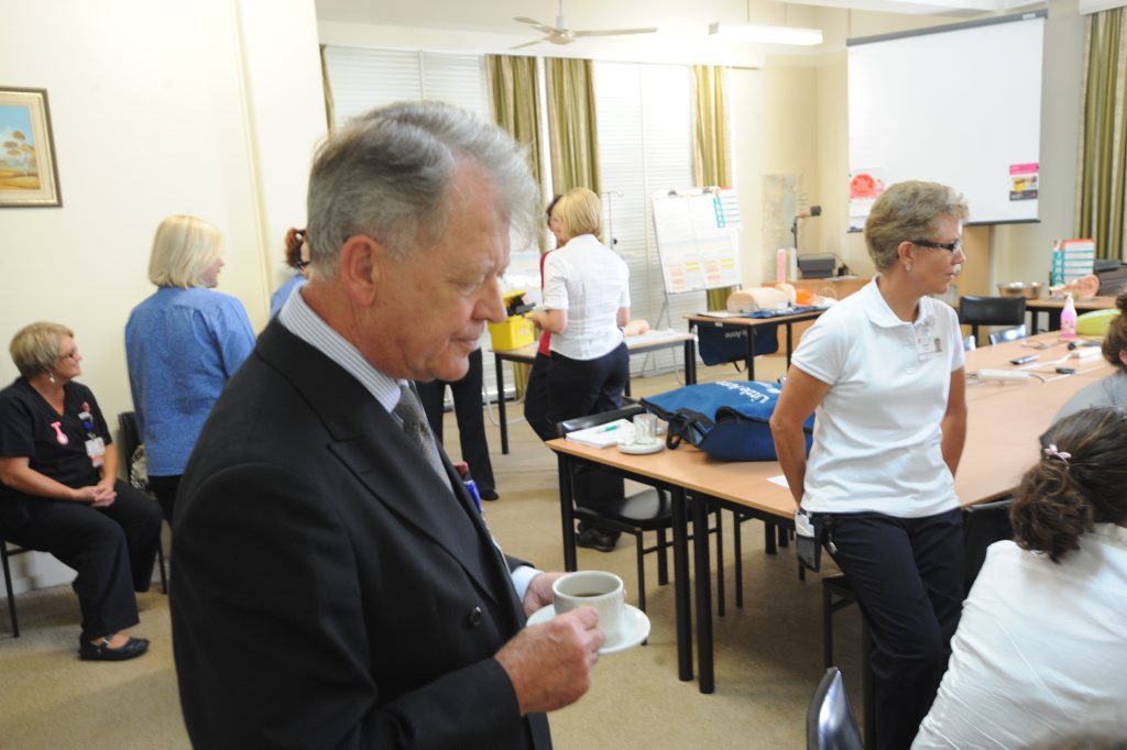 Dr Brian Pezzutti, chair of the Northern NSW Local Health District, which is responsible for allocating state government funding. Dr Brian Pezzutti, chair of the Northern NSW Local Health District, which is responsible for allocating state government funding.