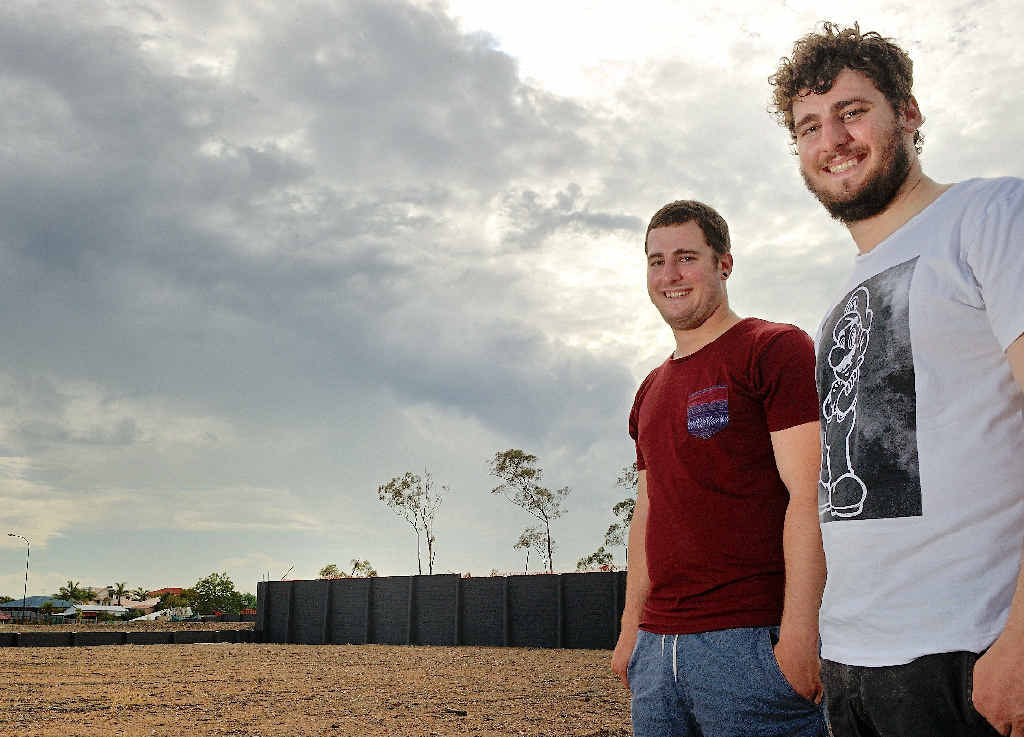 ALL SET: Gladstone boys Dane and Sam Lehmann are only 22 and are jumping into the property market. ALL SET: Gladstone boys Dane and Sam Lehmann are only 22 and are jumping into the property market.