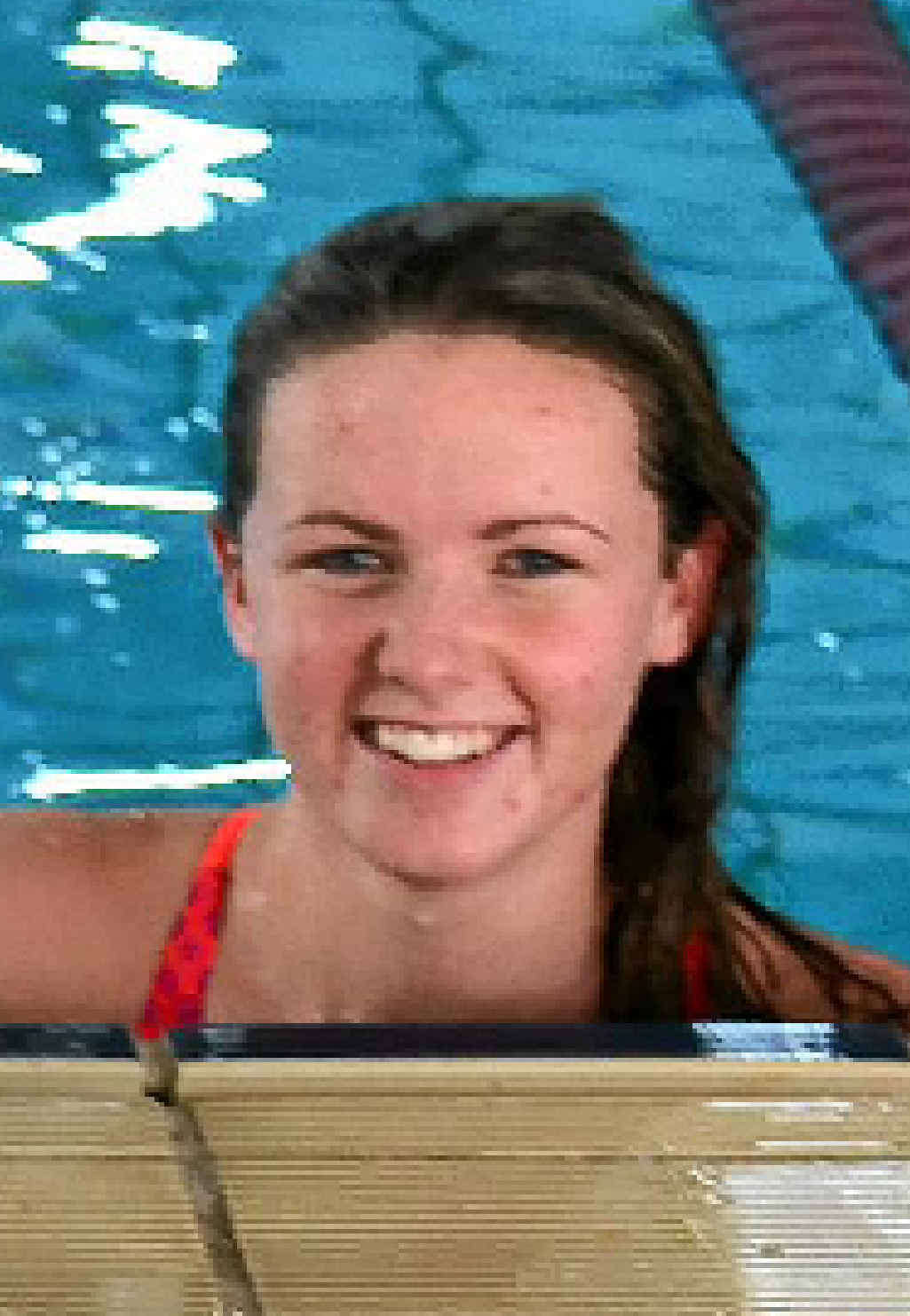 IMPRESSIVE: Assumption student Dimity Brackin was named the most outstanding female swimmer at the carnival.