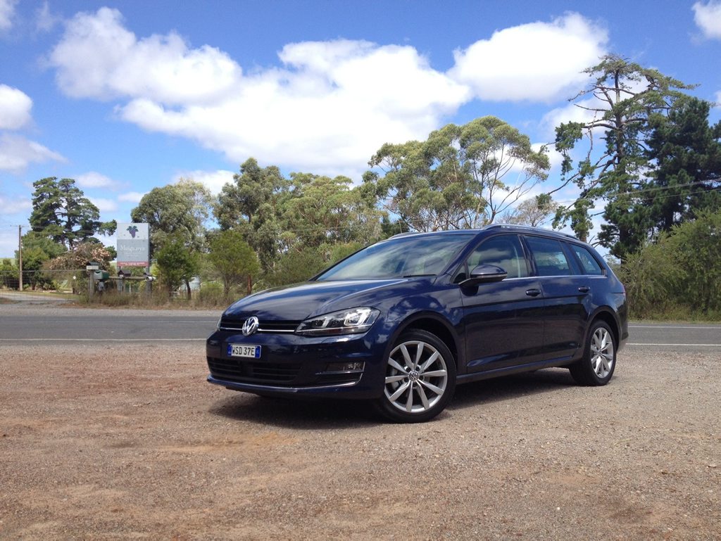 The new Volkswagen Golf wagon. The new Volkswagen Golf wagon.