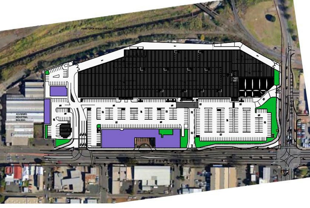 Plans for new Bunnings in Ruthven St, Toowoomba, site of former foundry. Contributed Plans for new Bunnings in Ruthven St, Toowoomba, site of former foundry. Contributed