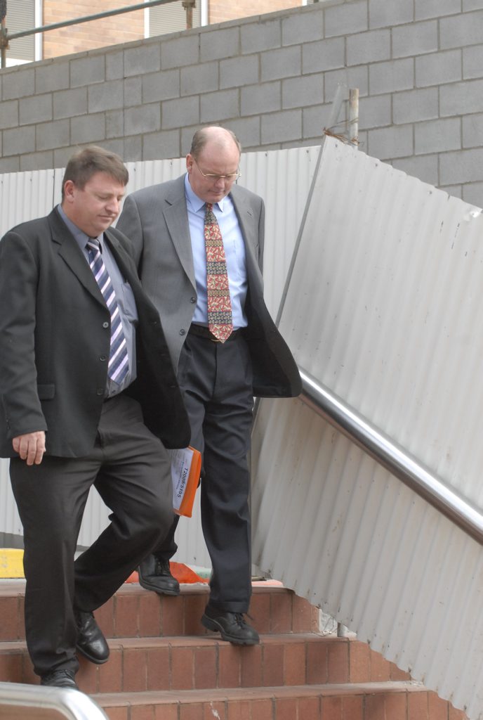 Former school principal Terence Hayes after a Toowoomba court appearance in 2009. Former school principal Terence Hayes after a Toowoomba court appearance in 2009.
