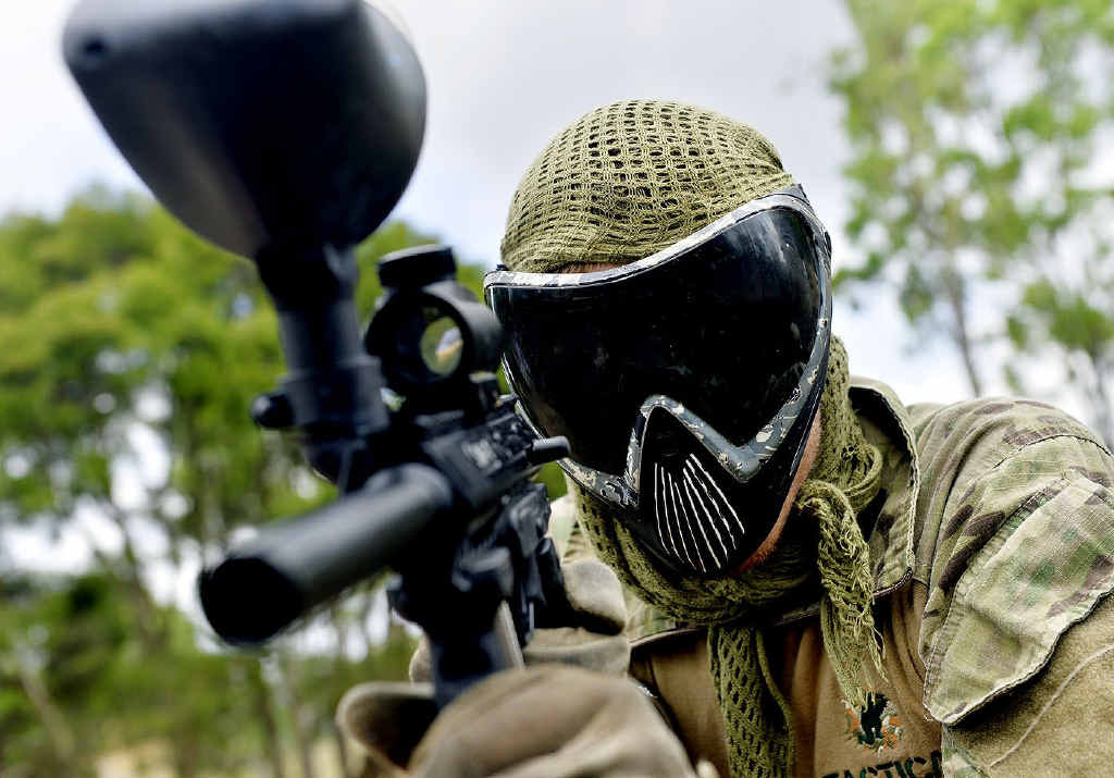 READY FOR ACTION: Paintball fans Ben, Harry and Ian Carew are set to open a more team-oriented facility at Calvert. READY FOR ACTION: Paintball fans Ben, Harry and Ian Carew are set to open a more team-oriented facility at Calvert.