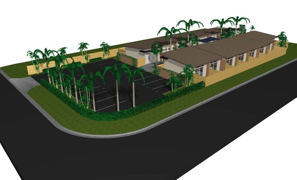 An artist's impression of Christensen House. An artist's impression of Christensen House.