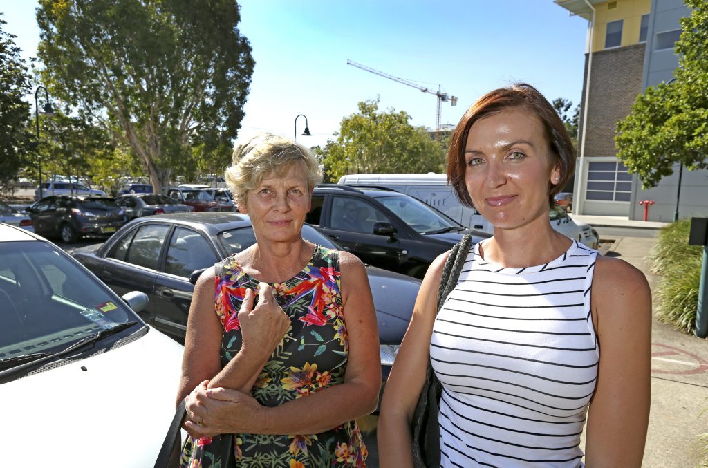Lynnette Burton and Yashe McGahey don't think Tweed Hospital need the proposed car park. Lynnette Burton and Yashe McGahey don't think Tweed Hospital need the proposed car park.