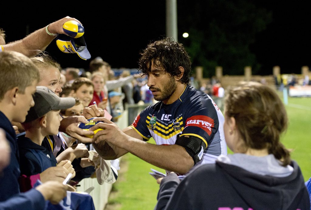 Top playmaker Johnathan Thurston Top playmaker Johnathan Thurston