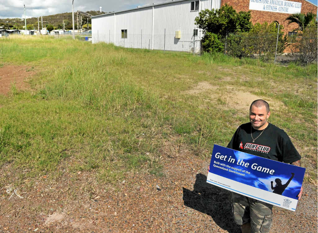 Rob McIntyre could not stop smiling when he received news of funding for Gladstone Martial Arts Academy's future home on Moura Cres, Barney Point. Rob McIntyre could not stop smiling when he received news of funding for Gladstone Martial Arts Academy's future home on Moura Cres, Barney Point.