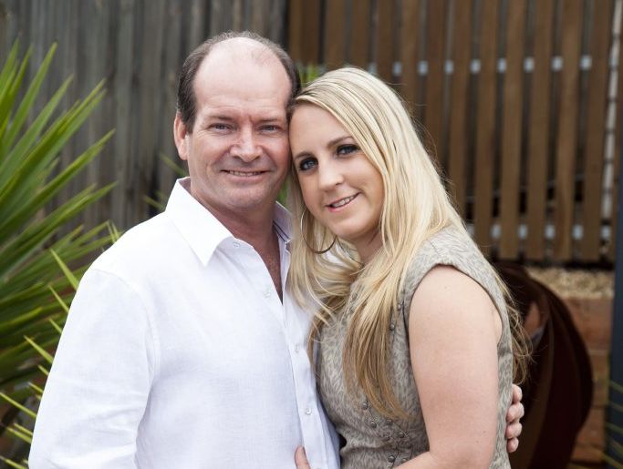 David Kirk and Corinne Wieland say they're engaged. David Kirk and Corinne Wieland say they're engaged.