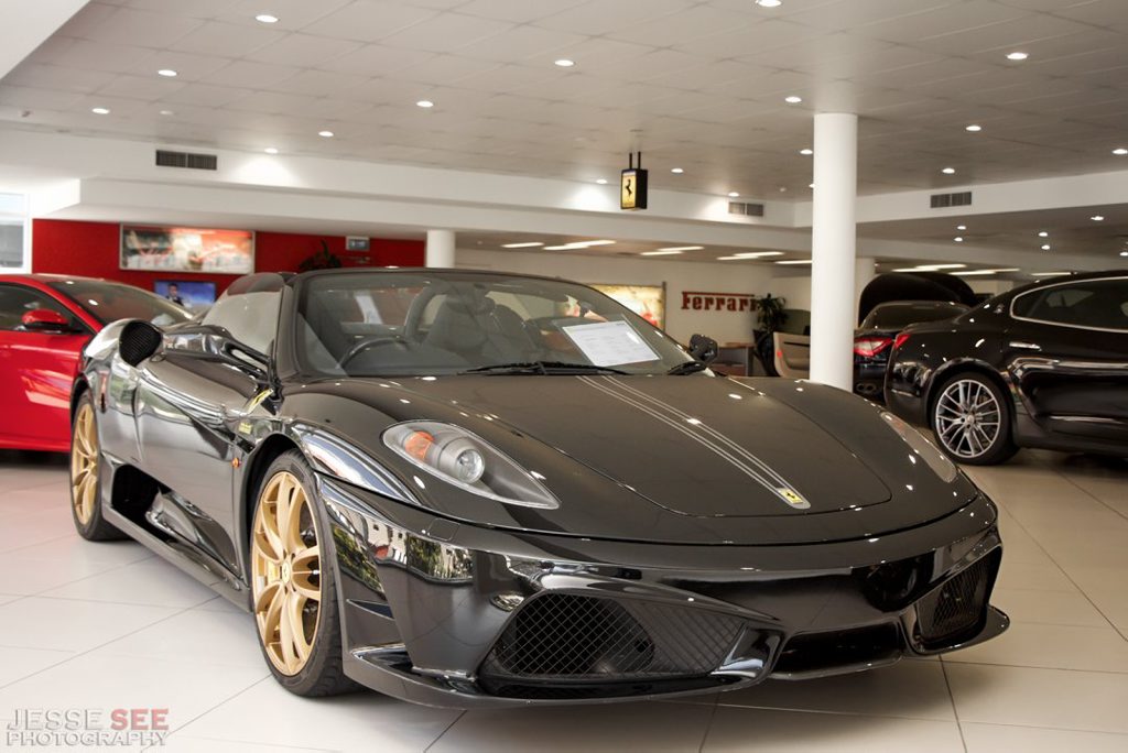 The rare 2009 Ferrari 430 Scuderia Spider 16M.
The rare 2009 Ferrari 430 Scuderia Spider 16M.