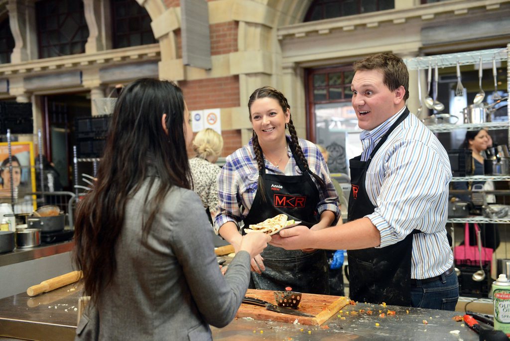 Country couple Annie and Jason serving up brekky in the heart of Sydney. Country couple Annie and Jason serving up brekky in the heart of Sydney.