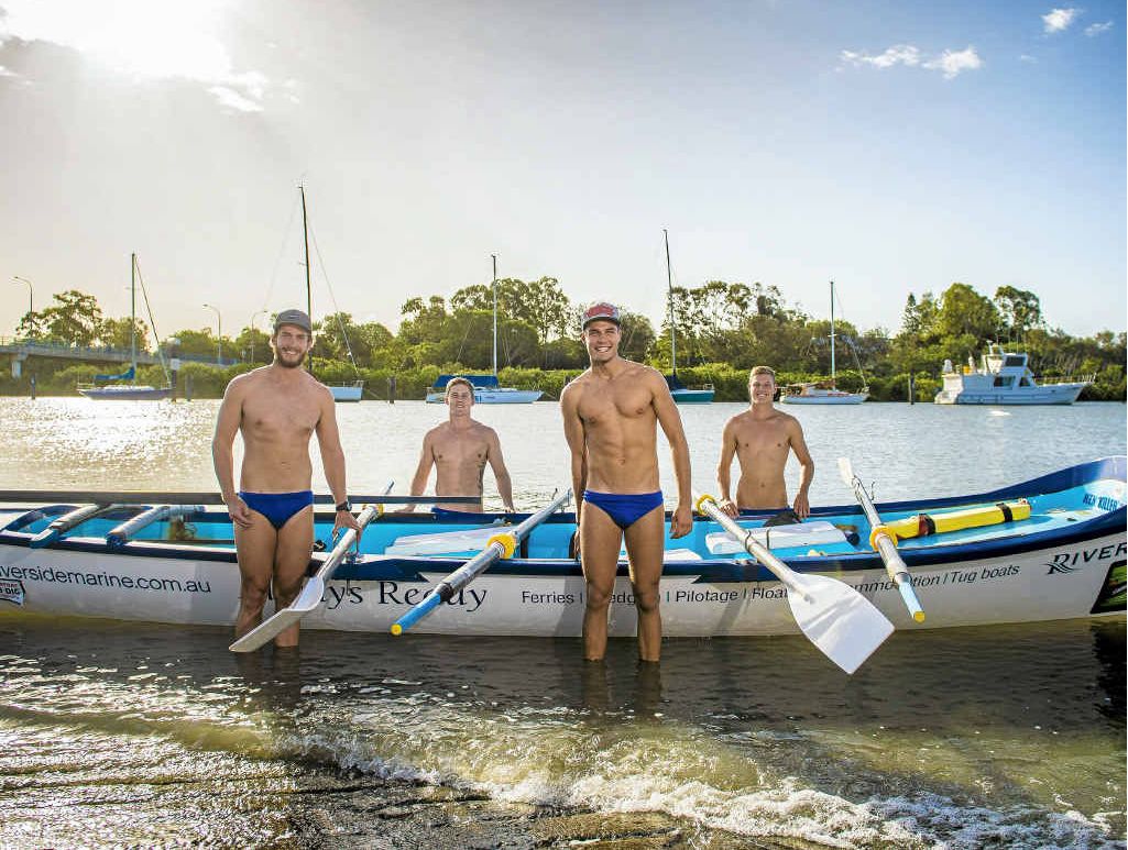 ALL ABOARD: Tannum Sands Gorlocks are hopeful of winning a Queensland Title, but will have to compete with another strong Tannum Sands crews. ALL ABOARD: Tannum Sands Gorlocks are hopeful of winning a Queensland Title, but will have to compete with another strong Tannum Sands crews.