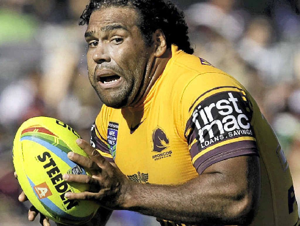 KEEPING THE FAITH: Sam Thaiday, in action for the Broncos during the Auckland Nines, is not concerned by his team’s two heavy trial defeats. KEEPING THE FAITH: Sam Thaiday, in action for the Broncos during the Auckland Nines, is not concerned by his team’s two heavy trial defeats.