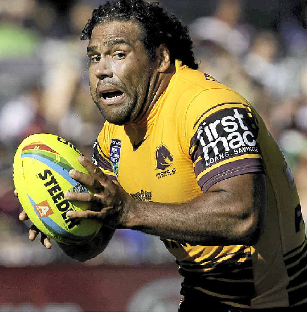 KEEPING THE FAITH: Sam Thaiday, in action for the Broncos during the Auckland Nines, is not concerned by his team’s two heavy trial defeats. KEEPING THE FAITH: Sam Thaiday, in action for the Broncos during the Auckland Nines, is not concerned by his team’s two heavy trial defeats.