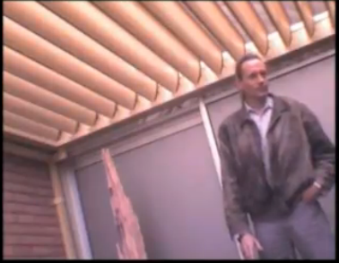 Brett Peter Cowan, as filmed by police, during an undercover operation. Brett Peter Cowan, as filmed by police, during an undercover operation.