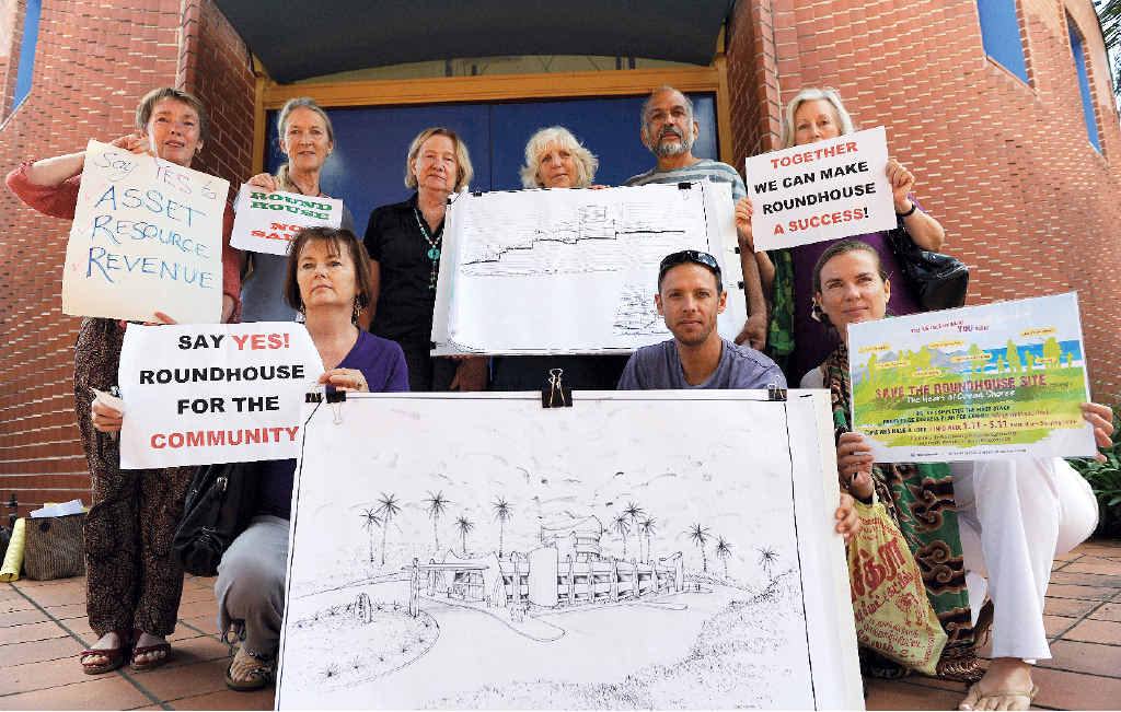 Members of the Roundhouse Action Group foght to keep the Roundhouse site in Ocean Shores. Members of the Roundhouse Action Group foght to keep the Roundhouse site in Ocean Shores.