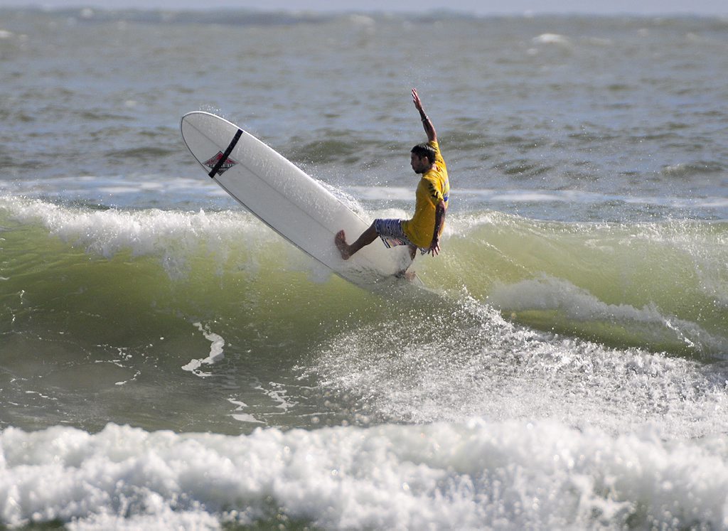 Brett White at an earlier competition. Brett White at an earlier competition.