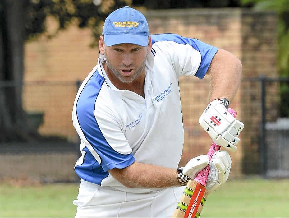 TOP KNOCK: Tucabia-Copmanhurst’s Matt Pigg smacked 129 vital runs to lift his team’s total to 294. Photo: Debrah Novak TOP KNOCK: Tucabia-Copmanhurst’s Matt Pigg smacked 129 vital runs to lift his team’s total to 294. Photo: Debrah Novak