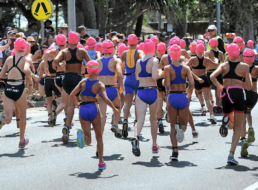 BUSINESS END: In business and triathlons there is only one way to go – forward. BUSINESS END: In business and triathlons there is only one way to go – forward.