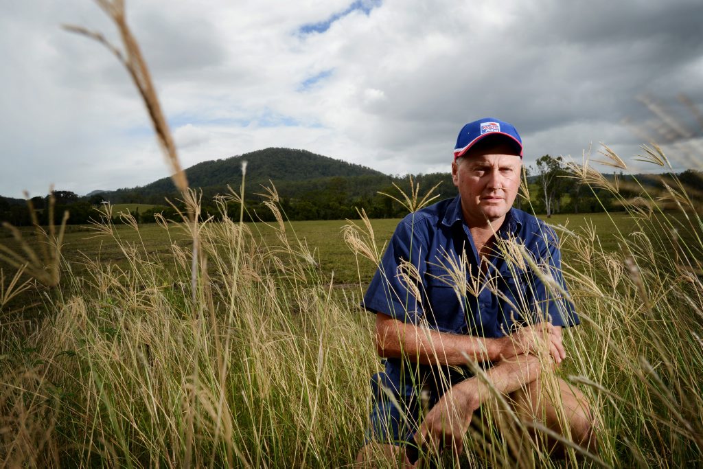 Bentley farmer Peter Graham. photo Patrick Gorbunovs / The Northern Star Bentley farmer Peter Graham. photo Patrick Gorbunovs / The Northern Star
