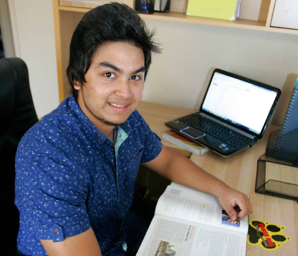 COUNTING THE COSTS: Mak Akbar feels the cost of going to university in Australia. COUNTING THE COSTS: Mak Akbar feels the cost of going to university in Australia.