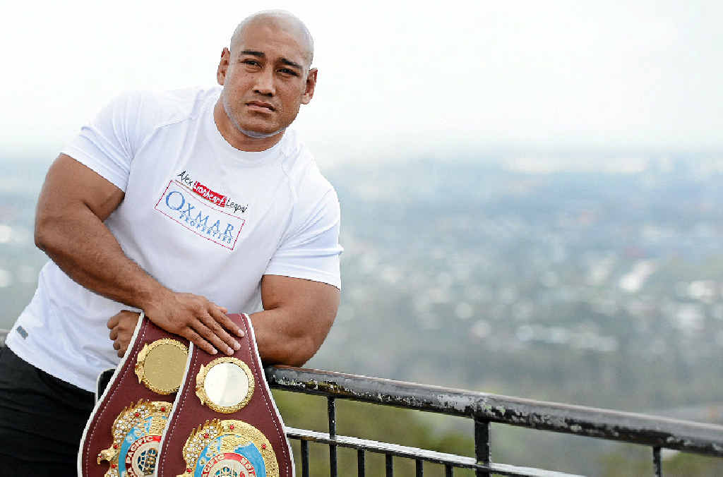 Australian boxer Alex Leapai will fight Ukrainian Wladimir Klitschko for the world heavyweight title. Australian boxer Alex Leapai will fight Ukrainian Wladimir Klitschko for the world heavyweight title.