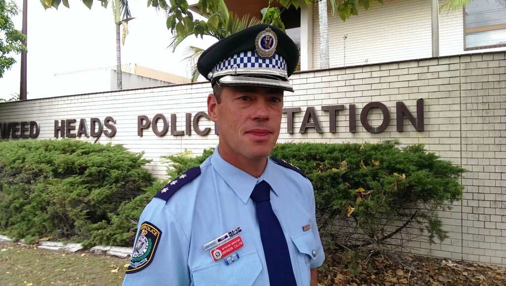 Tweed Byron LAC crime manager Detective Inspector Brendon Cullen. Tweed Byron LAC crime manager Detective Inspector Brendon Cullen.