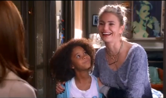 Quvenzhane Wallis and Cameron Diaz in a scene from the upcoming movie Annie. Quvenzhane Wallis and Cameron Diaz in a scene from the upcoming movie Annie.