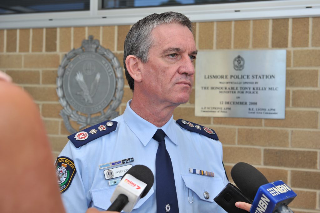 NSW Police Commissioner, Andrew Scipione. NSW Police Commissioner, Andrew Scipione.