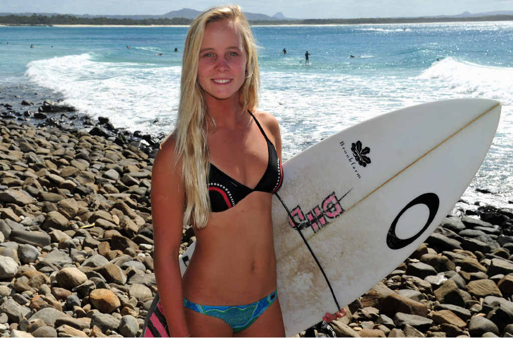 FUNDING WIPEOUT: Champion surfer, Coolum’s Isabella Nichols, gets less funding than the boys. FUNDING WIPEOUT: Champion surfer, Coolum’s Isabella Nichols, gets less funding than the boys.