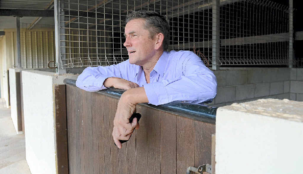 ECONOMIC SPIN-OFFS: AQHRD executive Allan Murnane at Bollier Park this week, where $60 million will be spent developing the race track and facility over the next two years. ECONOMIC SPIN-OFFS: AQHRD executive Allan Murnane at Bollier Park this week, where $60 million will be spent developing the race track and facility over the next two years.