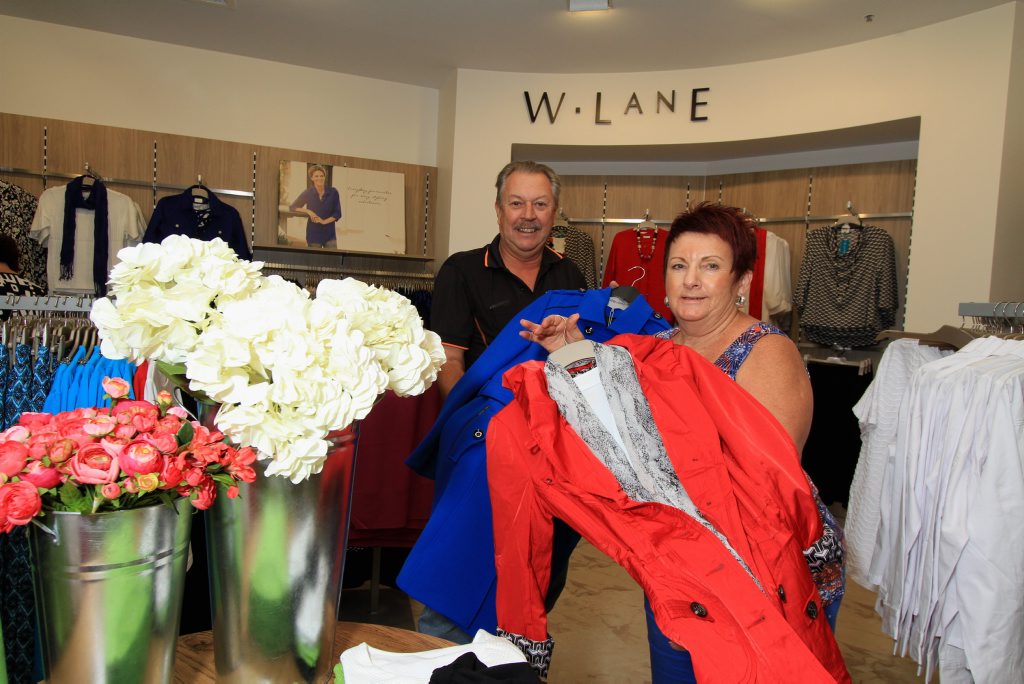 Station Square Centre manger Doug Sanderson and store manger Helen Thompson are excited about the opening of the new fashion stores. Station Square Centre manger Doug Sanderson and store manger Helen Thompson are excited about the opening of the new fashion stores.