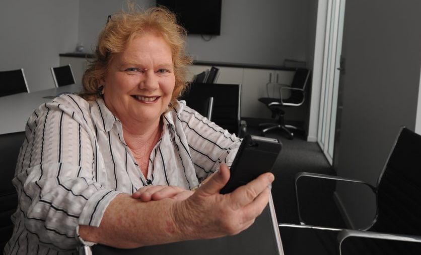 Dawn Jensen has designed a phone app called Home Safely Now. Dawn Jensen has designed a phone app called Home Safely Now.