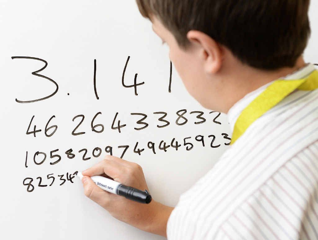 NUMBERS GAME: Sam Jacobi won the WestMAC International Pi Day celebration by reciting Pi to the 361st decimal in the middle school category. NUMBERS GAME: Sam Jacobi won the WestMAC International Pi Day celebration by reciting Pi to the 361st decimal in the middle school category.