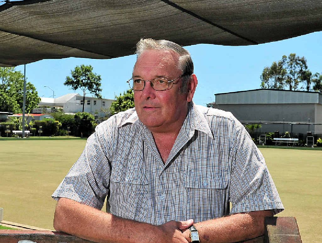 A FIGHTER: Cooroy Bowls President John Simmons is looking at all options. A FIGHTER: Cooroy Bowls President John Simmons is looking at all options.