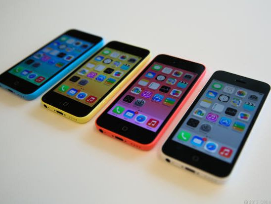 The colourful iPhone 5c range. The colourful iPhone 5c range.