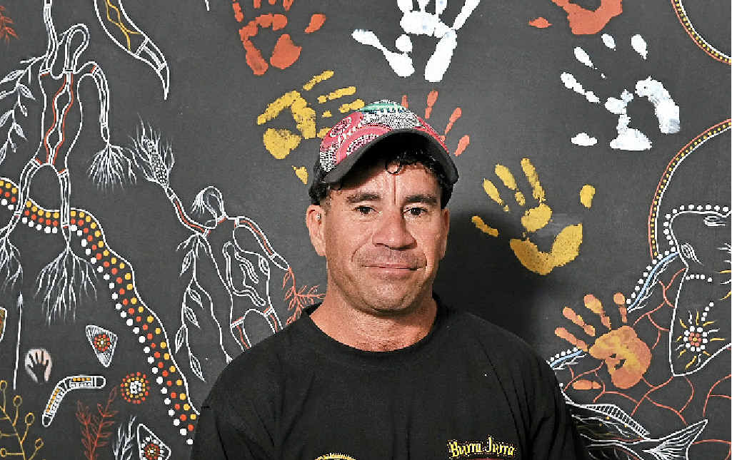 CULTURE ON SHOW: Artist Sean Kay in front of one of his paintings, Cape Dreaming at the Lighthouse Cottage. CULTURE ON SHOW: Artist Sean Kay in front of one of his paintings, Cape Dreaming at the Lighthouse Cottage.