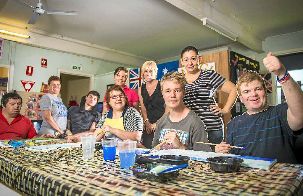 Staff and members at the Cerebral Palsy League Gladstone hope to gain volunteers to teach the clients valuable skills such as music, arts or woodworking. Staff and members at the Cerebral Palsy League Gladstone hope to gain volunteers to teach the clients valuable skills such as music, arts or woodworking.