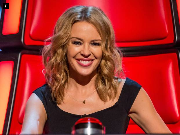Kylie Minogue on The Voice Kylie Minogue on The Voice