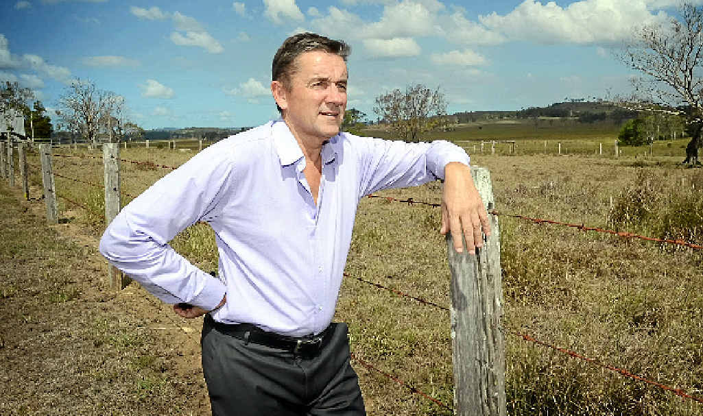 STRONG INTEREST: Allan Murnane of the Australian Quarter Horse Racing Development Pty Ltd at Bollier Park, where news of the proposed development appears to have fuelled interest in the Mary Valley. STRONG INTEREST: Allan Murnane of the Australian Quarter Horse Racing Development Pty Ltd at Bollier Park, where news of the proposed development appears to have fuelled interest in the Mary Valley.