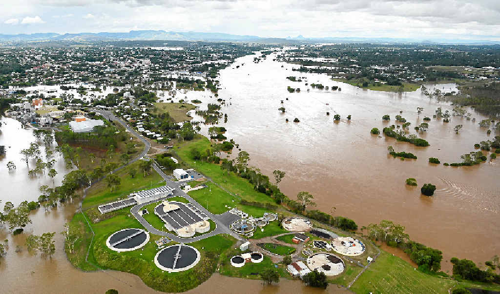 IN CHARGE: An aerial photo of the 2013 Gympie flood – the Premier has told Gympie Regional Council to hurry up and “deal with the issue”. IN CHARGE: An aerial photo of the 2013 Gympie flood – the Premier has told Gympie Regional Council to hurry up and “deal with the issue”.