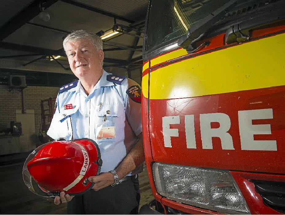 Wayne Larkin, Area Commander of Gladstone Fire and Rescue Urban Command was deployed to the Hazelwood Coal Fire last week to assist with the operation.