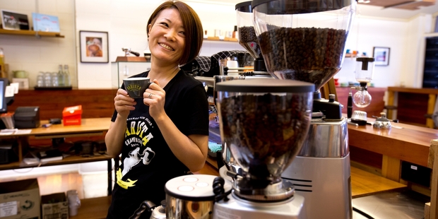 Hanna Teramoto from Parnell's Espresso Workshop has been crowned the best barista in NZ. Hanna Teramoto from Parnell's Espresso Workshop has been crowned the best barista in NZ.