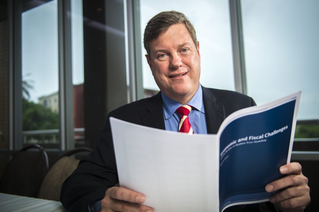 LEADERS’ TALK: Queensland Treasurer Tim Nicholls laid out the bare facts to Gladstone’s community leaders. LEADERS’ TALK: Queensland Treasurer Tim Nicholls laid out the bare facts to Gladstone’s community leaders.