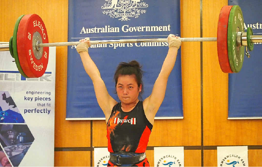 ON WAY: Socheata Be is heading to Glasgow to compete in the Commonwealth Games for Australia with brother Vannara (inset, competing at the Delhi Games in 2010. ON WAY: Socheata Be is heading to Glasgow to compete in the Commonwealth Games for Australia with brother Vannara (inset, competing at the Delhi Games in 2010.