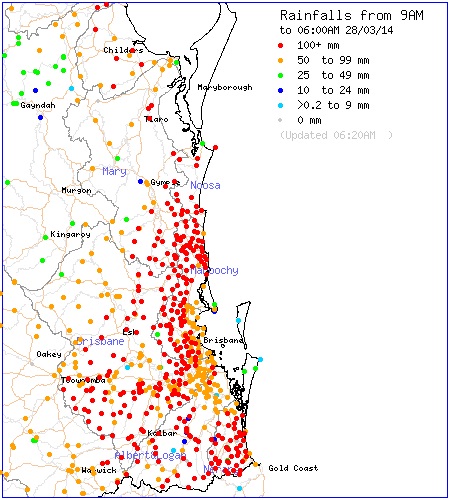 The latest rainfall figures from the Bureau of Meteorology. The latest rainfall figures from the Bureau of Meteorology.
