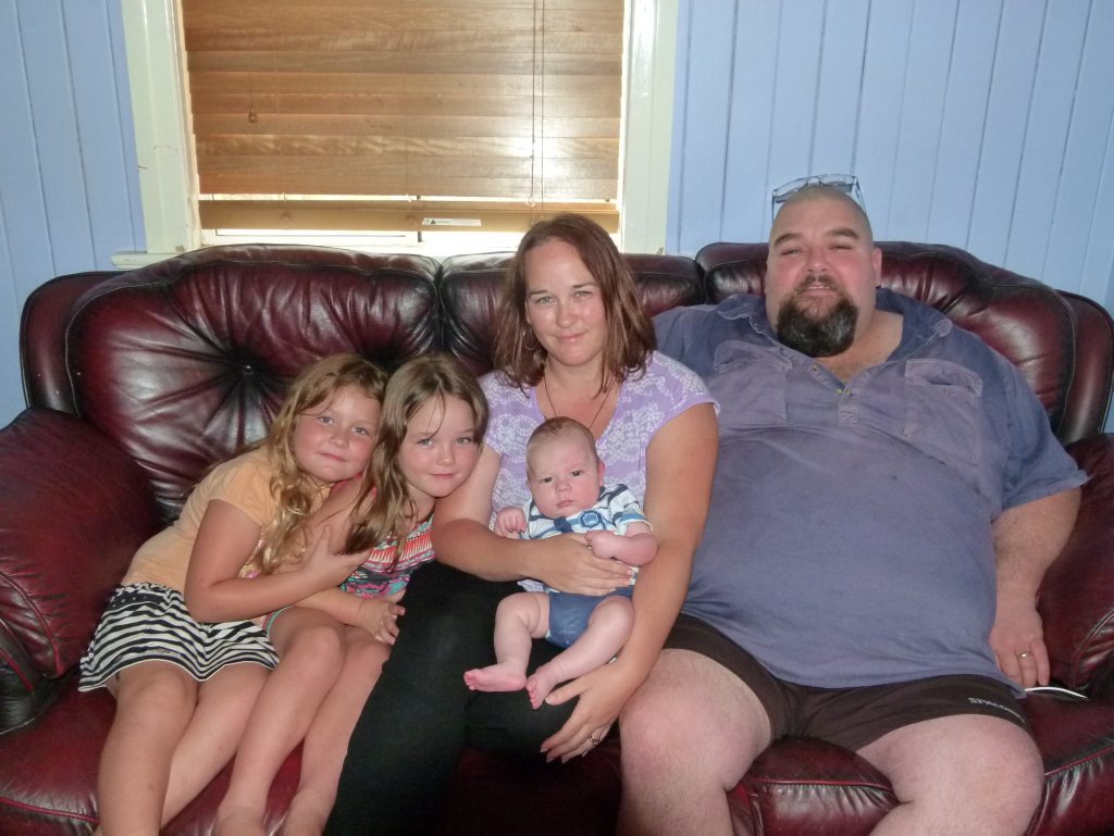 The Walker family, (from left) Rilee, Charli, Catherine, Odin and Luke, has been devastated after Luke was killed and Catherine critically injured in a crash at the intersection of James and Ruthven Sts. The Walker family, (from left) Rilee, Charli, Catherine, Odin and Luke, has been devastated after Luke was killed and Catherine critically injured in a crash at the intersection of James and Ruthven Sts.